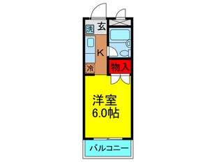 チェリ－茄子作の物件間取画像